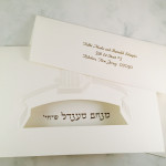 Pearl Tefillin Die-cut 3 Panel